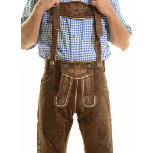 Leather Bavarian Shorts - Image 1