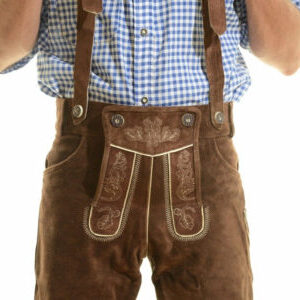 Leather Bavarian Shorts - Image 2