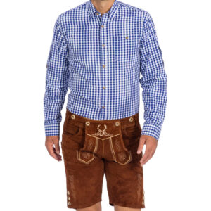Leather Bavarian Shorts - Image 1